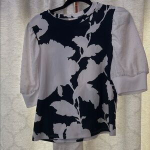 Floral Patterned Women's Top